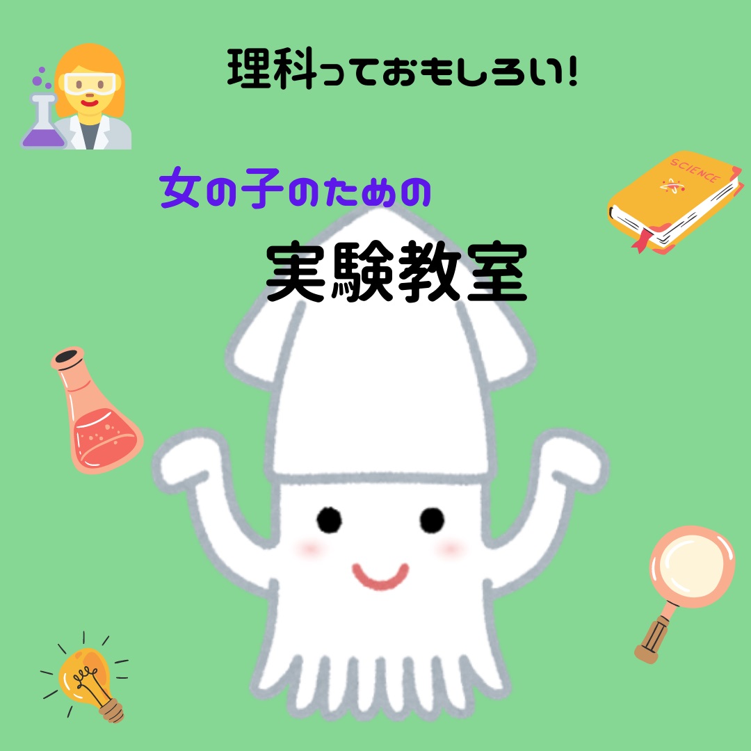申込受付 終了 理科っておもしろい 女の子のための実験教室 男女共同参画センター 横浜南 フォーラム南太田